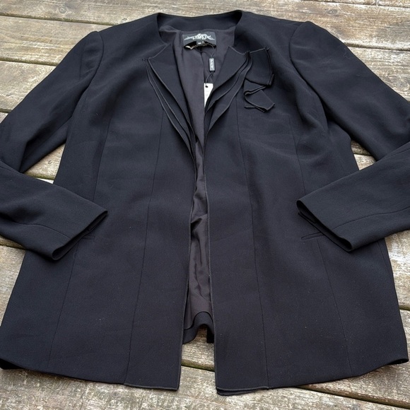 RACHEL Rachel Roy Jackets & Blazers - NWT high end Rachel Roy Black open front blazer size 10